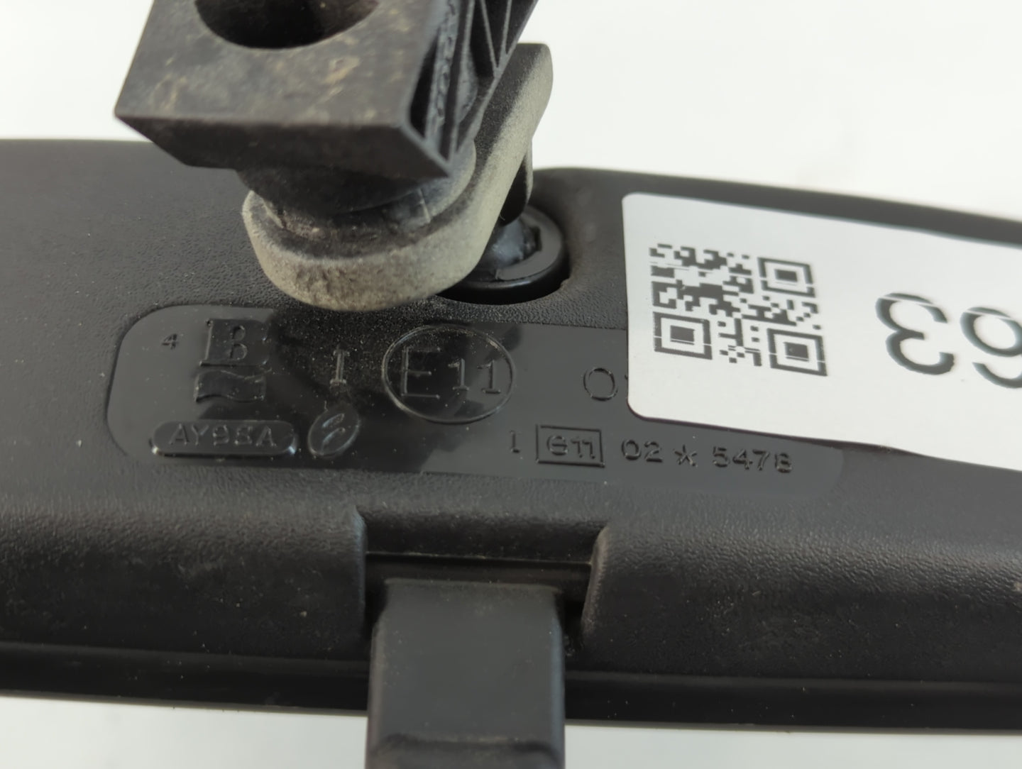 2005-2011 Volvo S40 Interior Rear View Mirror Replacement OEM P/N:E11025476 Fits Fits 2005 2006 2007 2008 2009 2010 2011 201