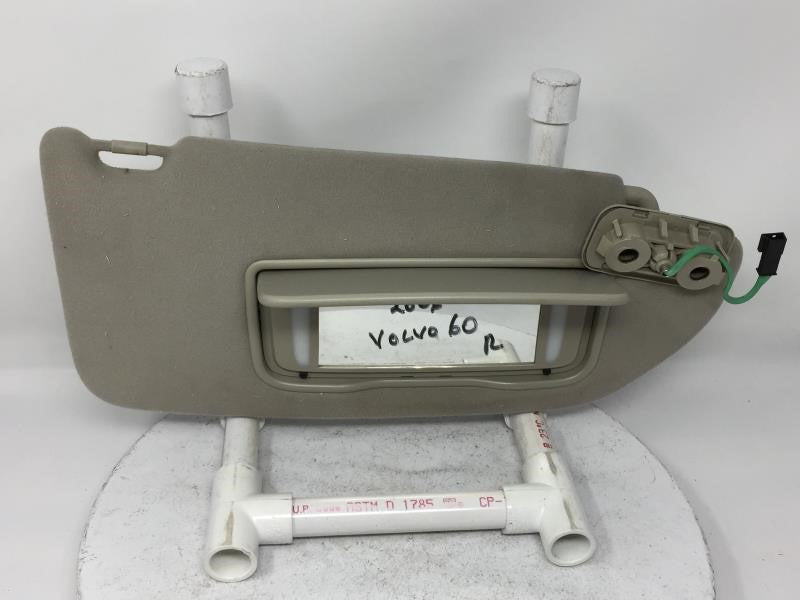 2007 Volvo S60 Sun Visor Shade Replacement Passenger Right Mirror Fits OEM Used Auto Parts - Oemusedautoparts1.com