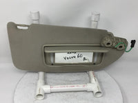 2007 Volvo S60 Sun Visor Shade Replacement Passenger Right Mirror Fits OEM Used Auto Parts - Oemusedautoparts1.com
