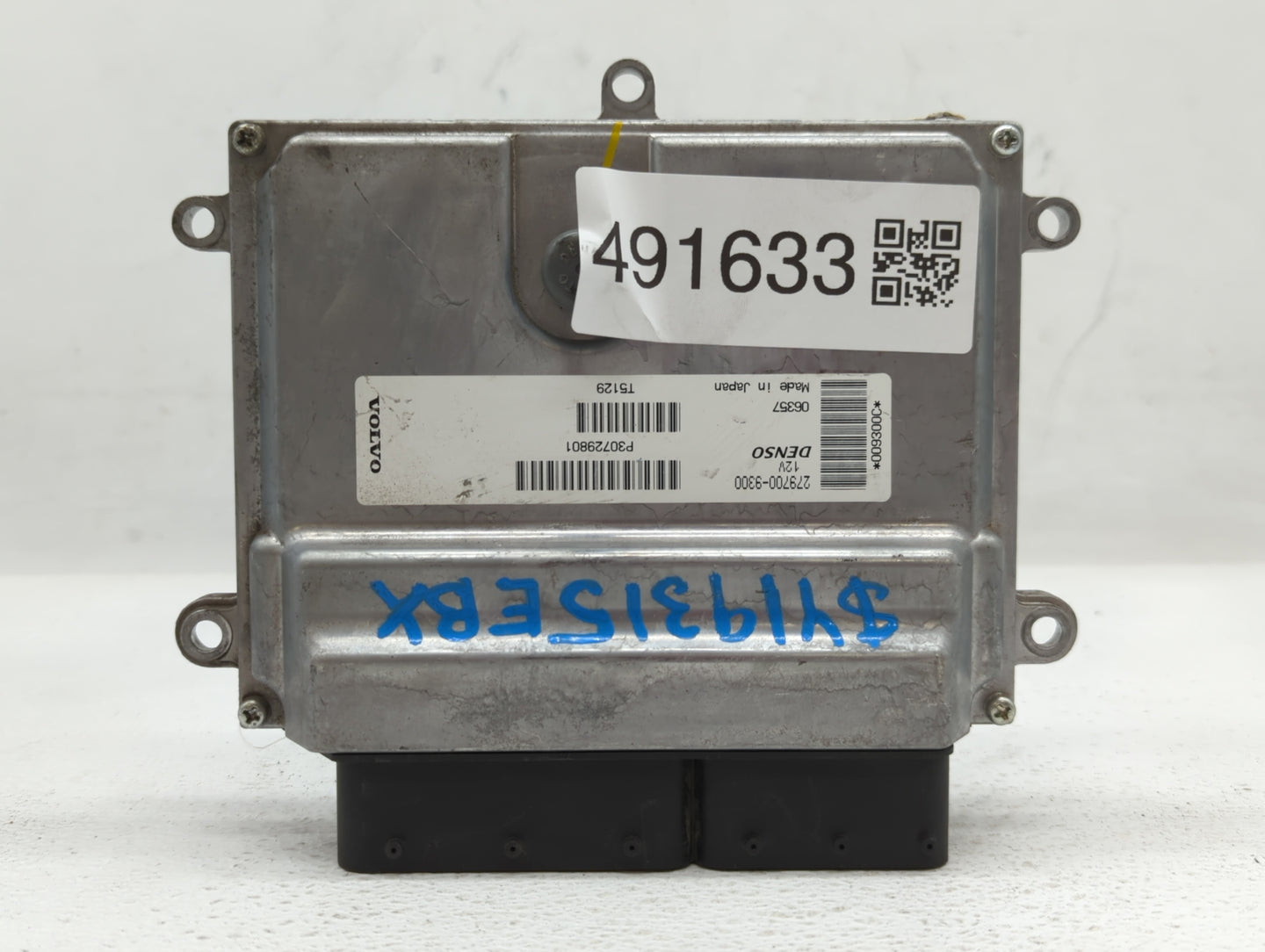 2007 Volvo V40 PCM Engine Control Computer ECU ECM PCU OEM P/N:279700-9300 Fits Fits 2006 2008 2009 2010 2011 2012 2013 OEM 