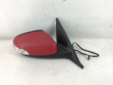 2007 Volvo V40 Passenger Right Side View Manual Door Mirror Red - Oemusedautoparts1.com