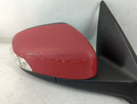 2007 Volvo V40 Passenger Right Side View Manual Door Mirror Red - Oemusedautoparts1.com