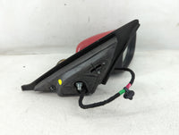 2007 Volvo V40 Passenger Right Side View Manual Door Mirror Red - Oemusedautoparts1.com