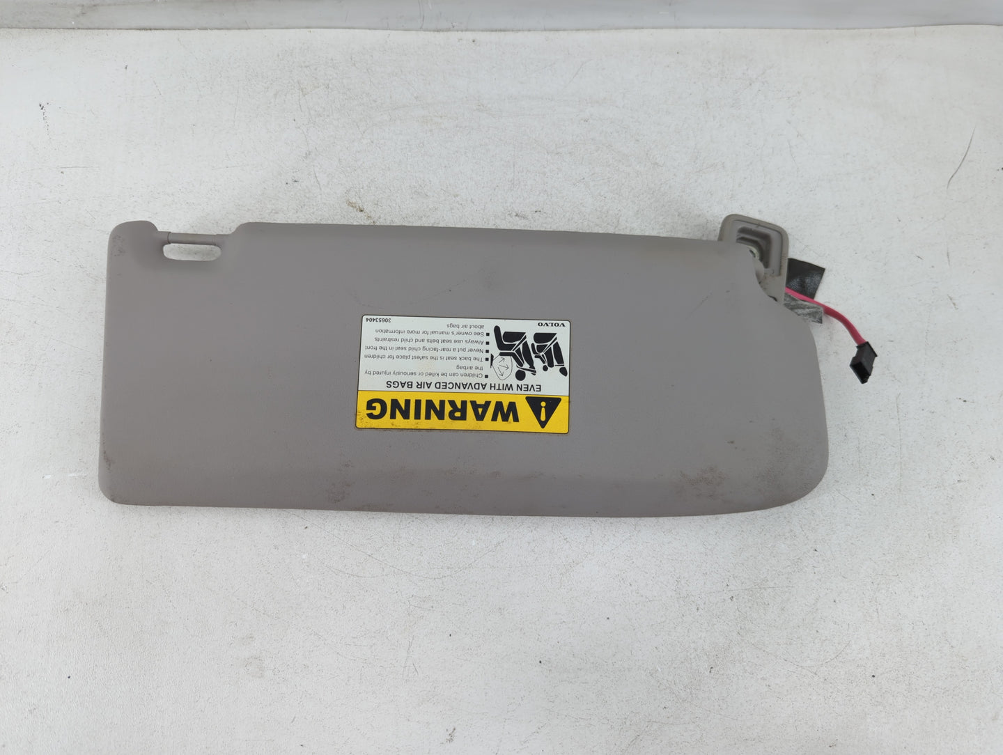 2007 Volvo V40 Sun Visor Shade Replacement Driver Left Mirror Fits Fits 2008 2009 2010 2011 OEM Used Auto Parts - Oemusedaut