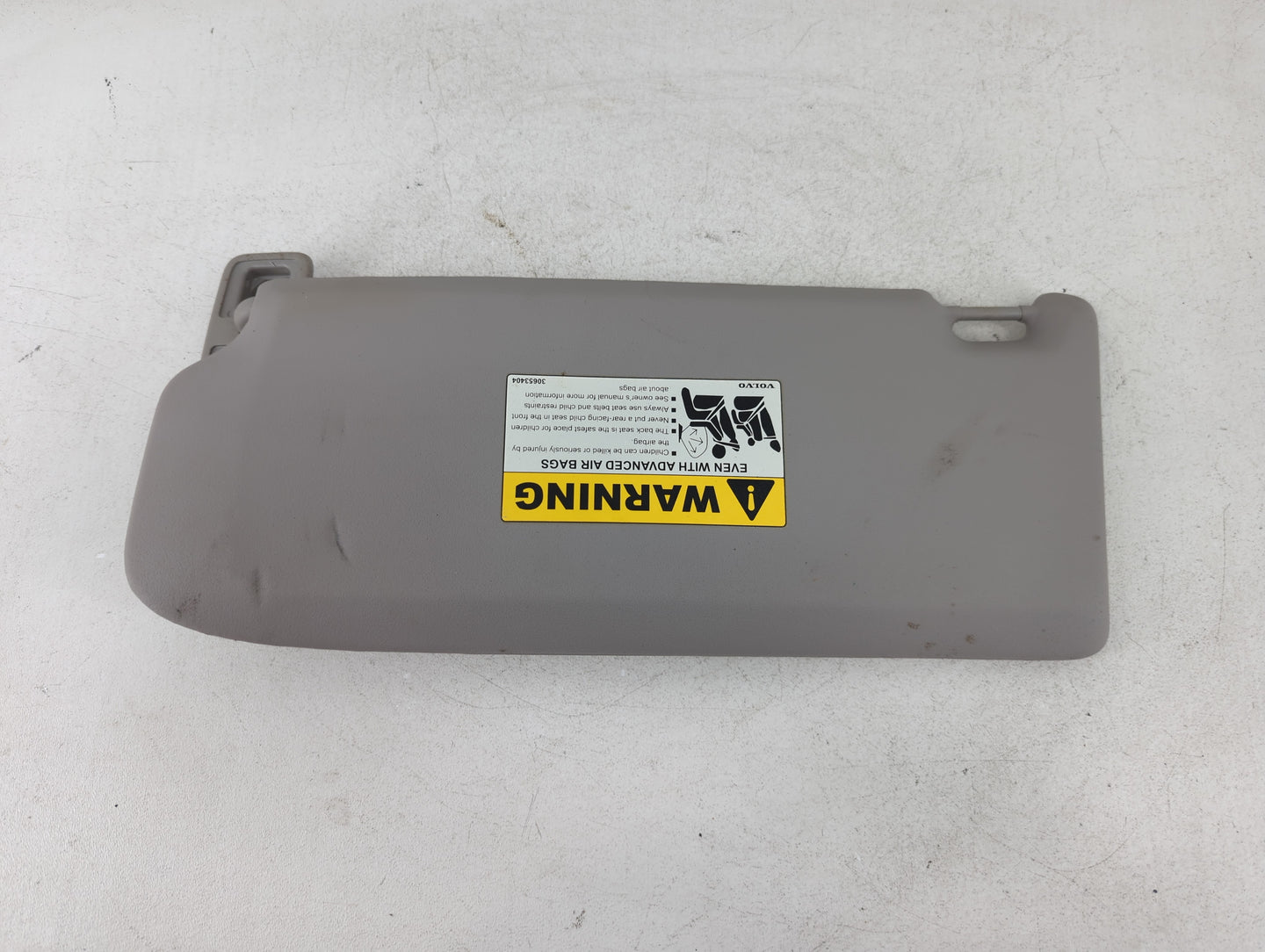 2007 Volvo V40 Sun Visor Shade Replacement Passenger Right Mirror Fits Fits 2008 2009 2010 2011 OEM Used Auto Parts - Oemuse