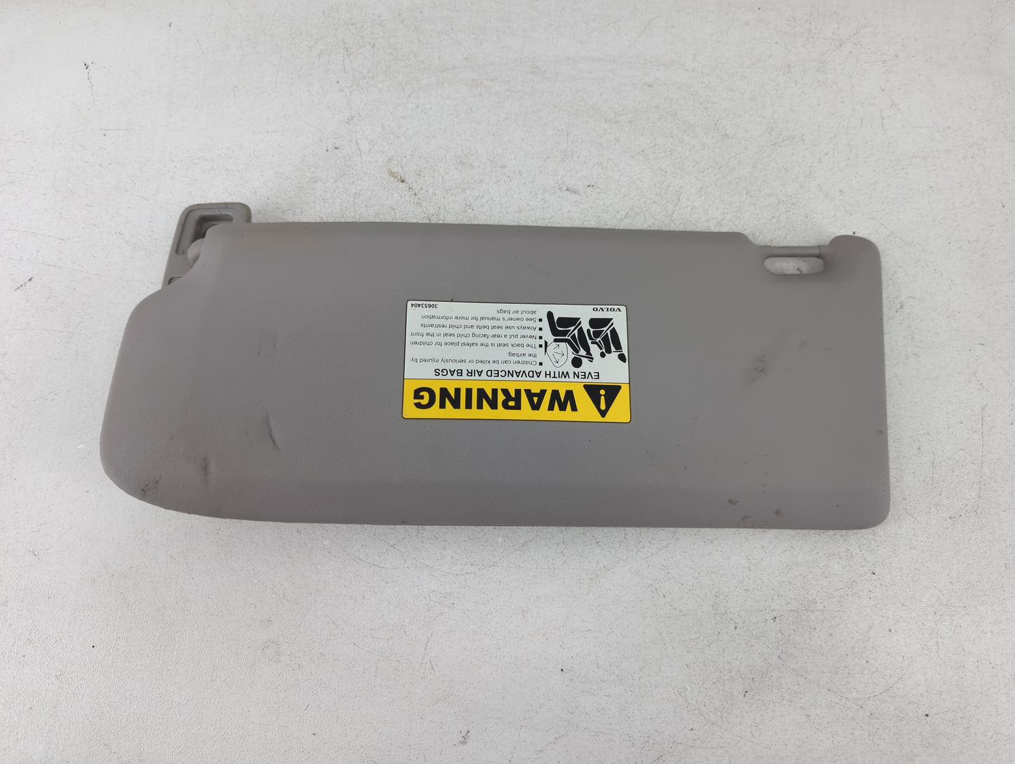 2007 Volvo V40 Sun Visor Shade Replacement Passenger Right Mirror Fits Fits 2008 2009 2010 2011 OEM Used Auto Parts - Oemuse