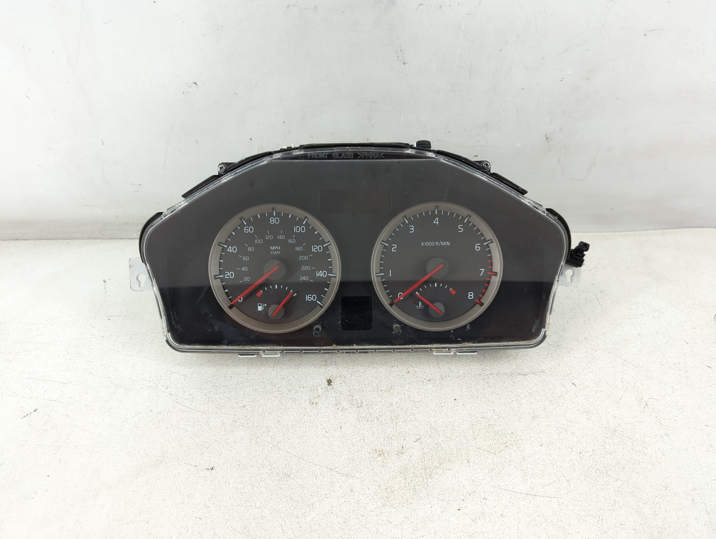 2007 Volvo V40 Instrument Cluster Speedometer Gauges Fits Fits 2004 2005 2006 OEM Used Auto Parts - Oemusedautoparts1.com