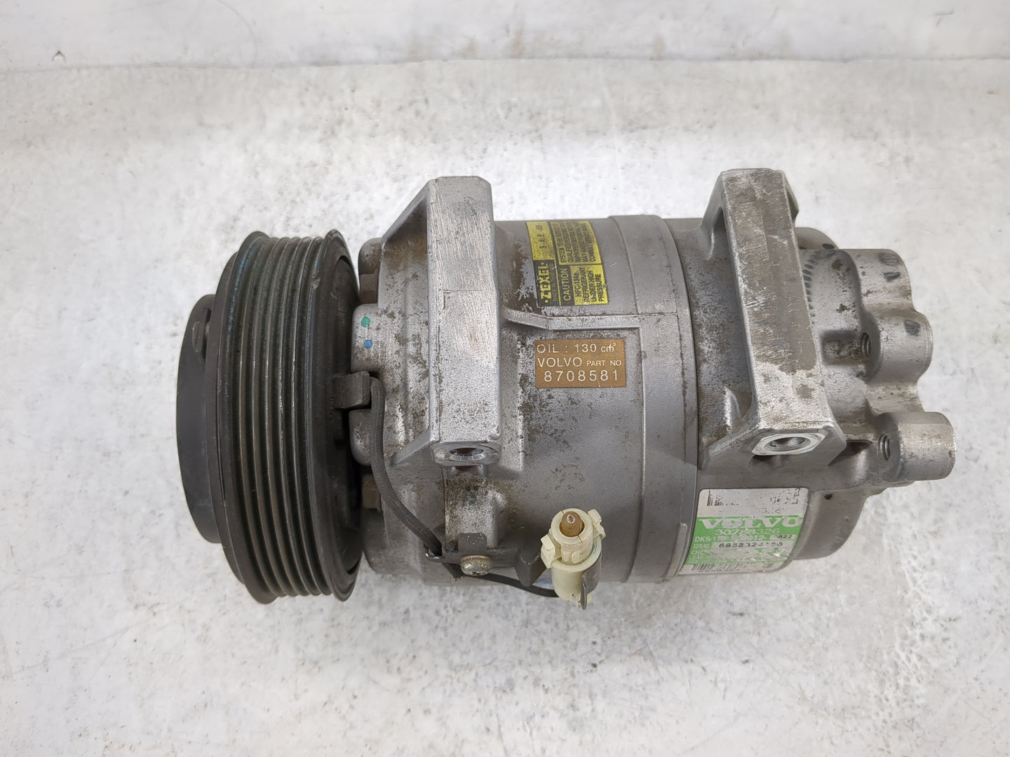 Volvo V60 Air Conditioning A/c Ac Compressor Oem 386222 - Oemusedautoparts1.com