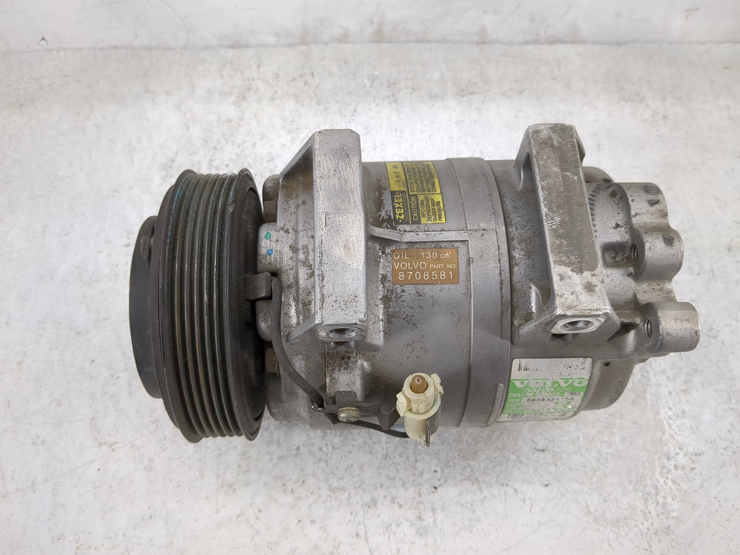 Volvo V60 Air Conditioning A/c Ac Compressor Oem 386222 - Oemusedautoparts1.com