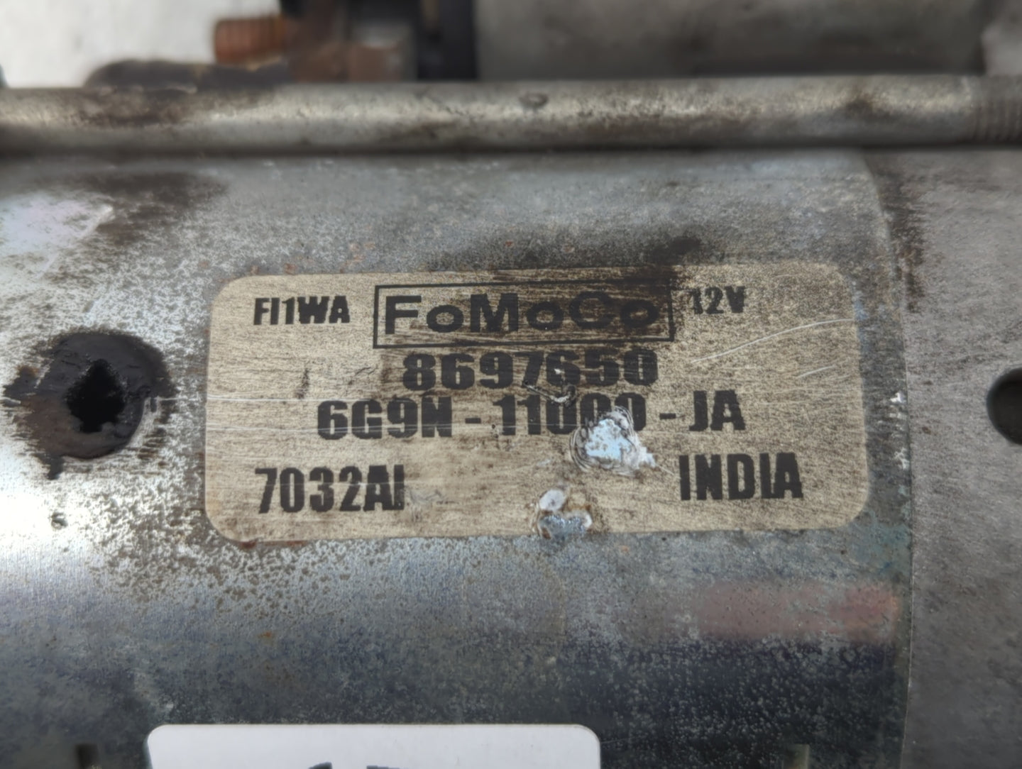2007 Volvo V60 Car Starter Motor Solenoid OEM P/N:6G9N-11000-JA Fits OEM Used Auto Parts - Oemusedautoparts1.com