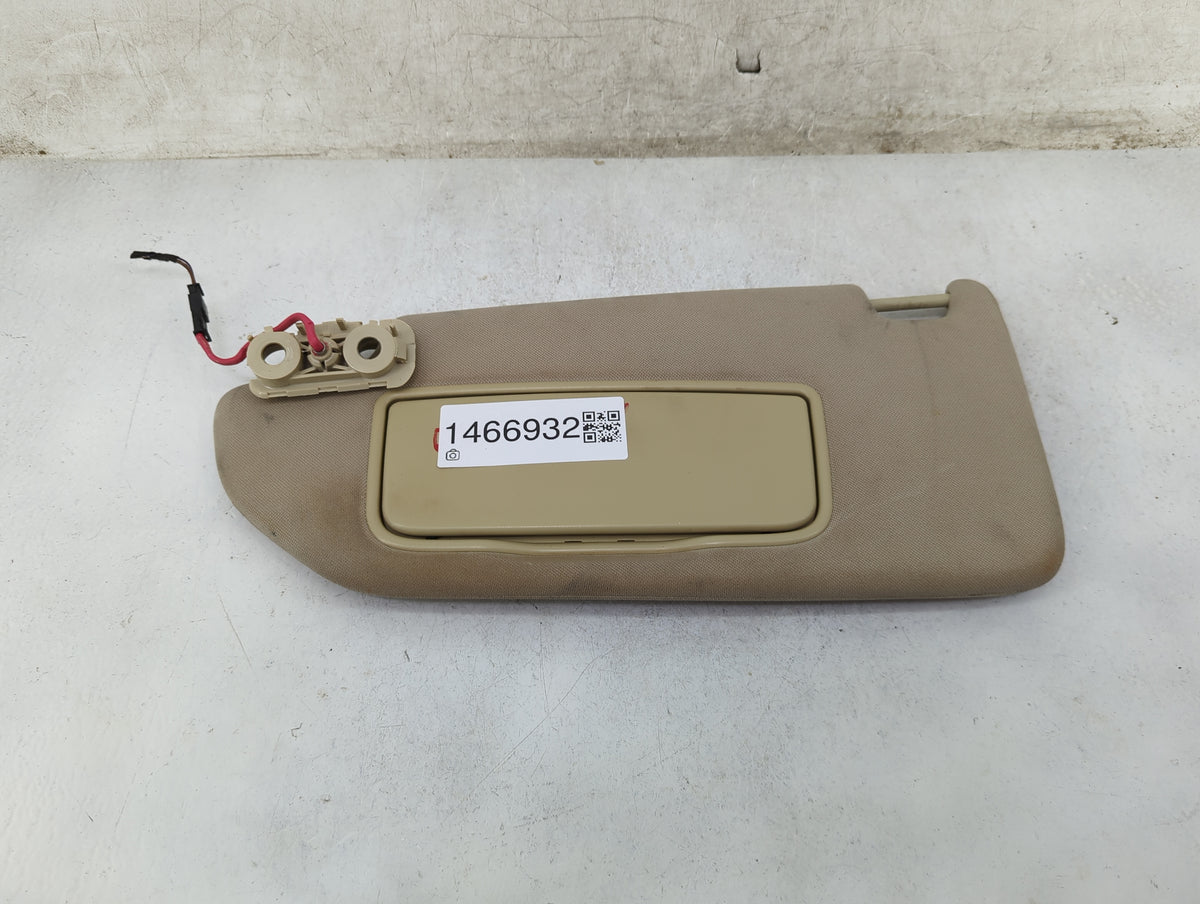 2007 Volvo Xc90 Sun Visor Shade Replacement Driver Left Mirror Fits OEM Used Auto Parts - Oemusedautoparts1.com