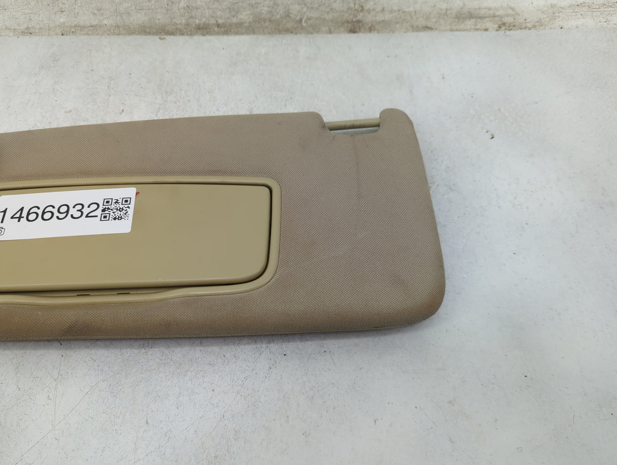 2007 Volvo Xc90 Sun Visor Shade Replacement Driver Left Mirror Fits OEM Used Auto Parts - Oemusedautoparts1.com