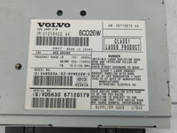 2007-2009 Volvo Xc90 Radio AM FM Cd Player Receiver Replacement P/N:31210422 AA Fits Fits 2007 2008 2009 OEM Used Auto Parts