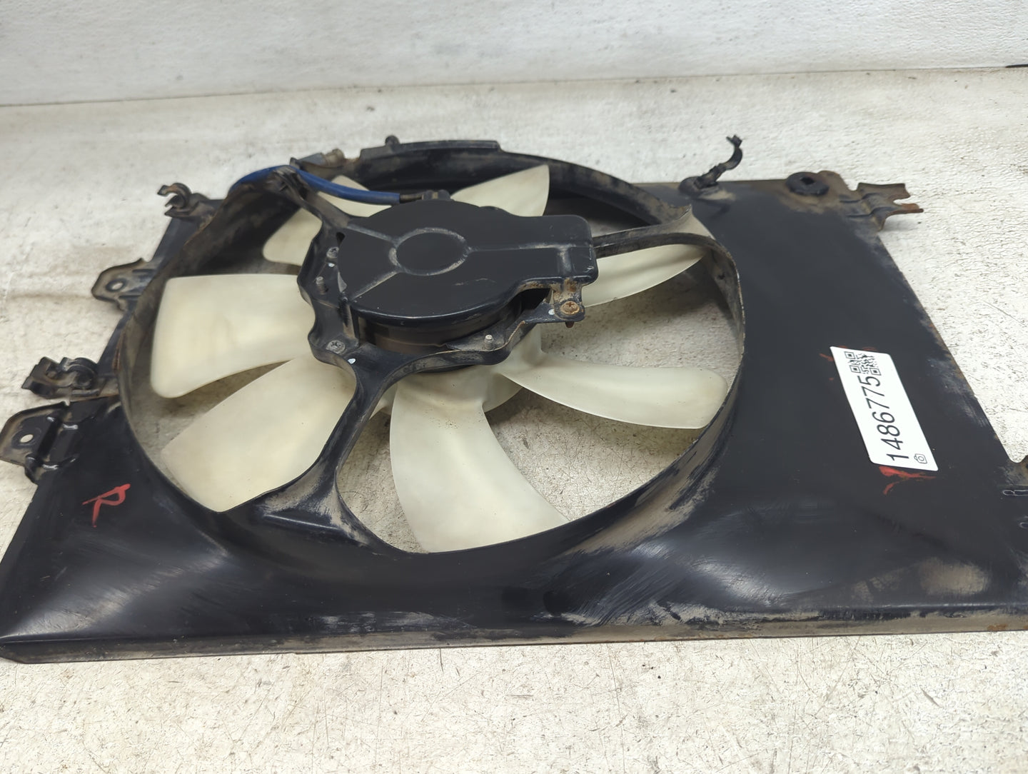 2007-2009 Acura Mdx Electric Radiator Cooling Fan Motor Assembly Fits Fits 2007 2008 2009 OEM Used Auto Parts - Oemusedautop