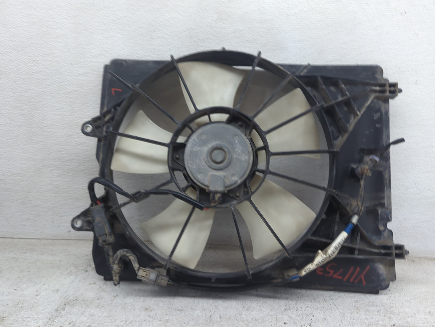 2007-2009 Acura Mdx Electric Radiator Cooling Fan Motor Assembly Fits Fits 2007 2008 2009 OEM Used Auto Parts - Oemusedautop