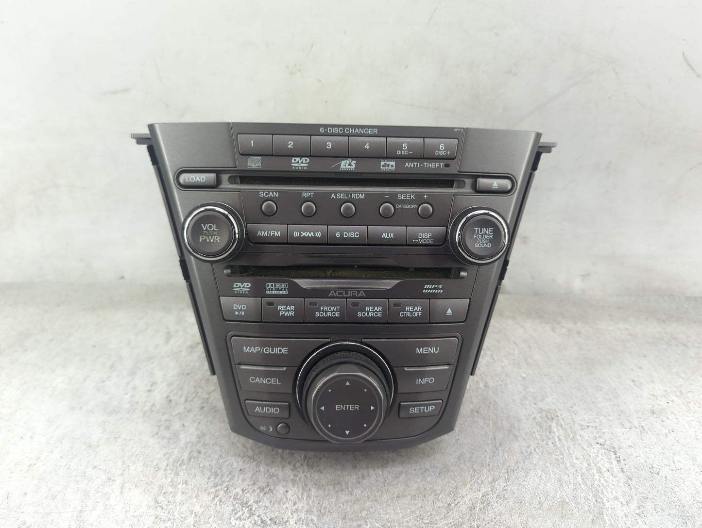 2007-2009 Acura Mdx Radio AM FM Cd Player Receiver Replacement P/N:39101-STX-A420-M1 HF937AB Fits Fits 2007 2008 2009 OEM Us