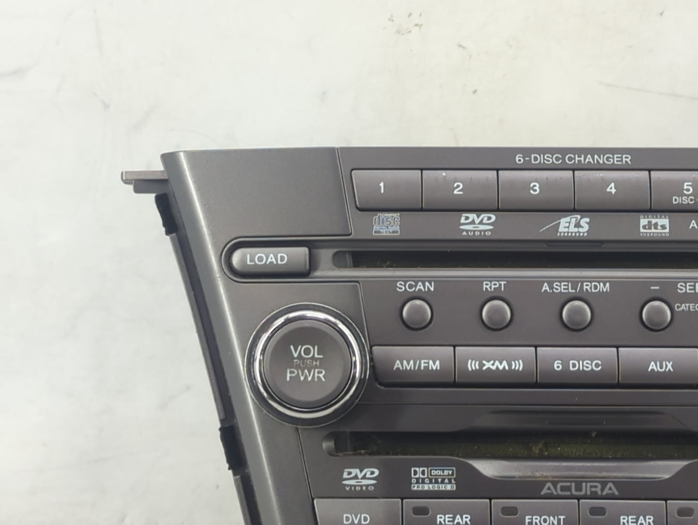 2007-2009 Acura Mdx Radio AM FM Cd Player Receiver Replacement P/N:39101-STX-A420-M1 HF937AB Fits Fits 2007 2008 2009 OEM Us