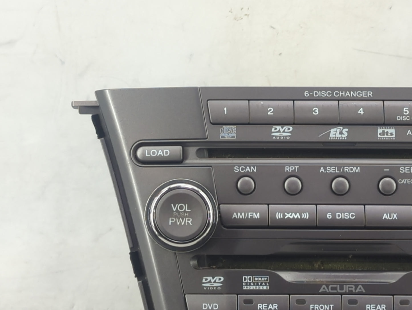 2007-2009 Acura Mdx Radio AM FM Cd Player Receiver Replacement P/N:39101-STX-A420-M1 HF937AB Fits Fits 2007 2008 2009 OEM Us