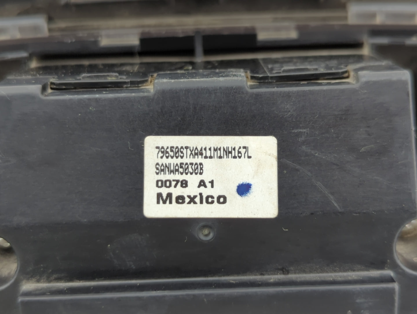 2007-2009 Acura Mdx Climate Control Module Temperature AC/Heater Replacement P/N:79650-STX-A411-M1 Fits Fits 2007 2008 2009 