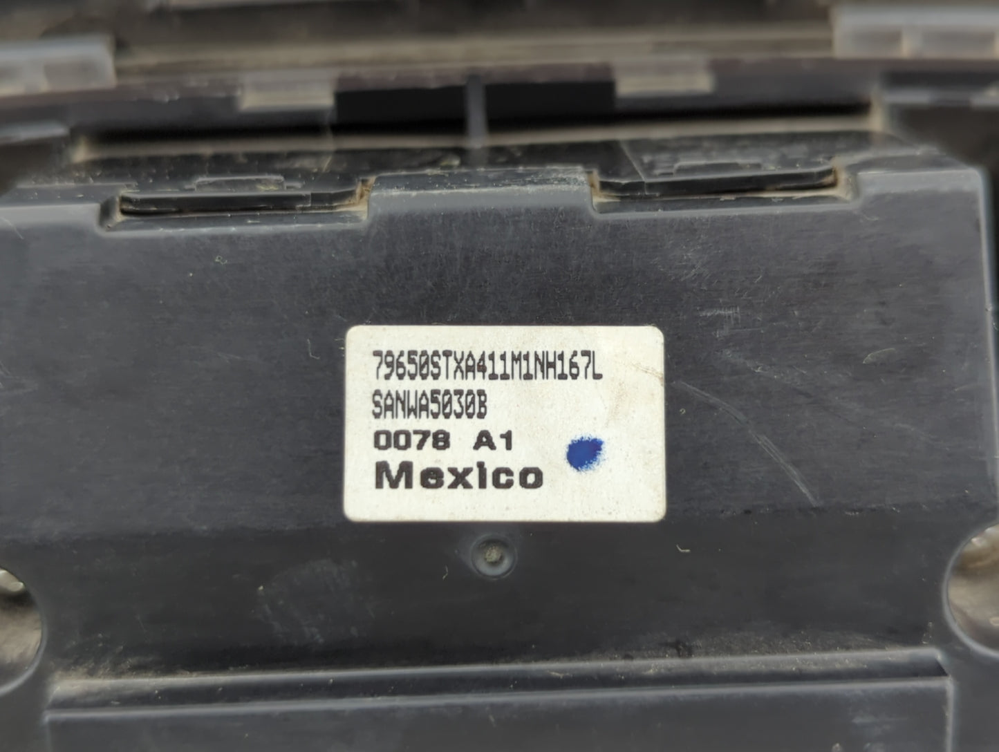 2007-2009 Acura Mdx Climate Control Module Temperature AC/Heater Replacement P/N:79650-STX-A411-M1 Fits Fits 2007 2008 2009 