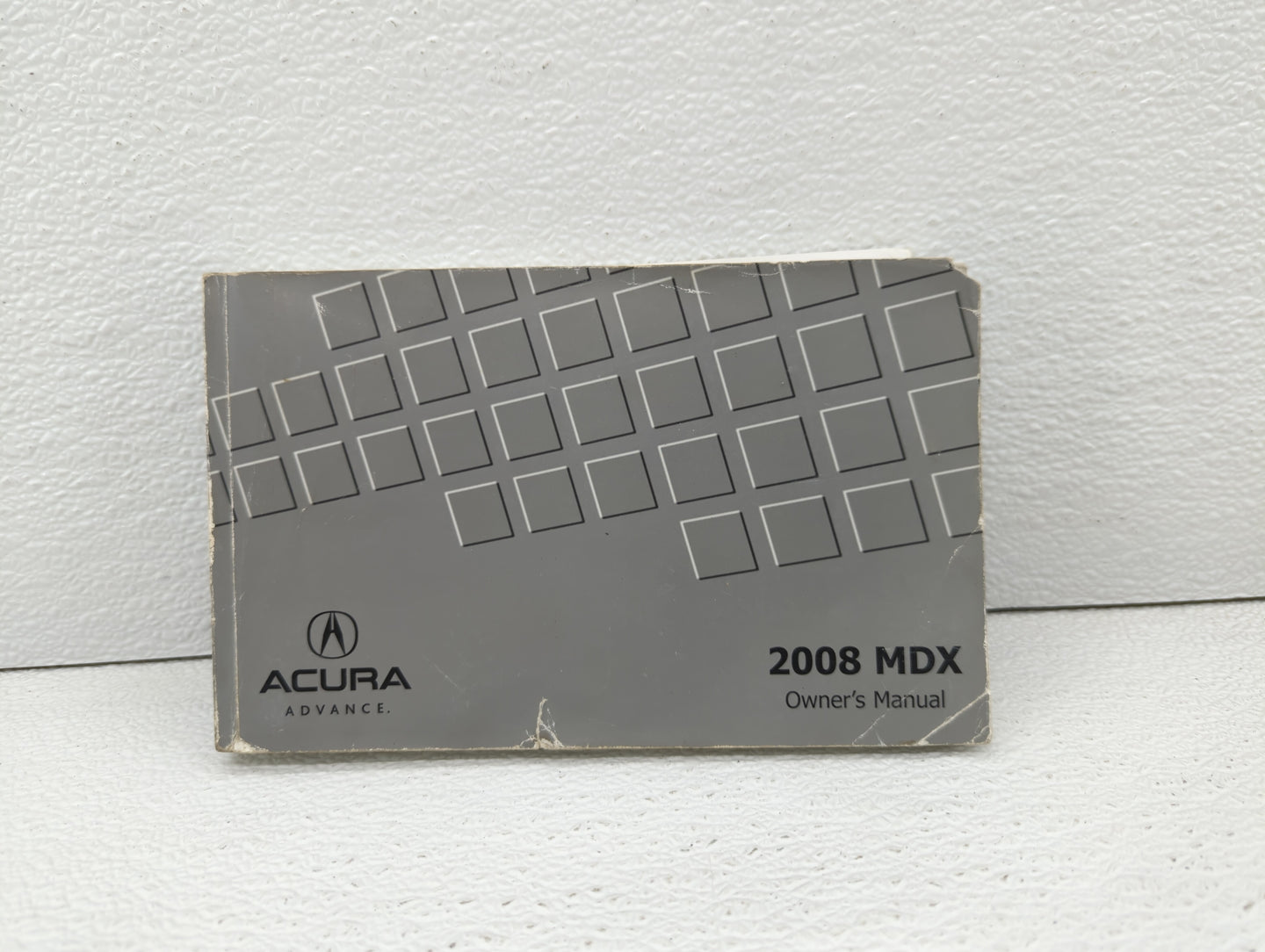 2008 Acura Mdx Owners Manual Book Guide OEM Used Auto Parts - Oemusedautoparts1.com