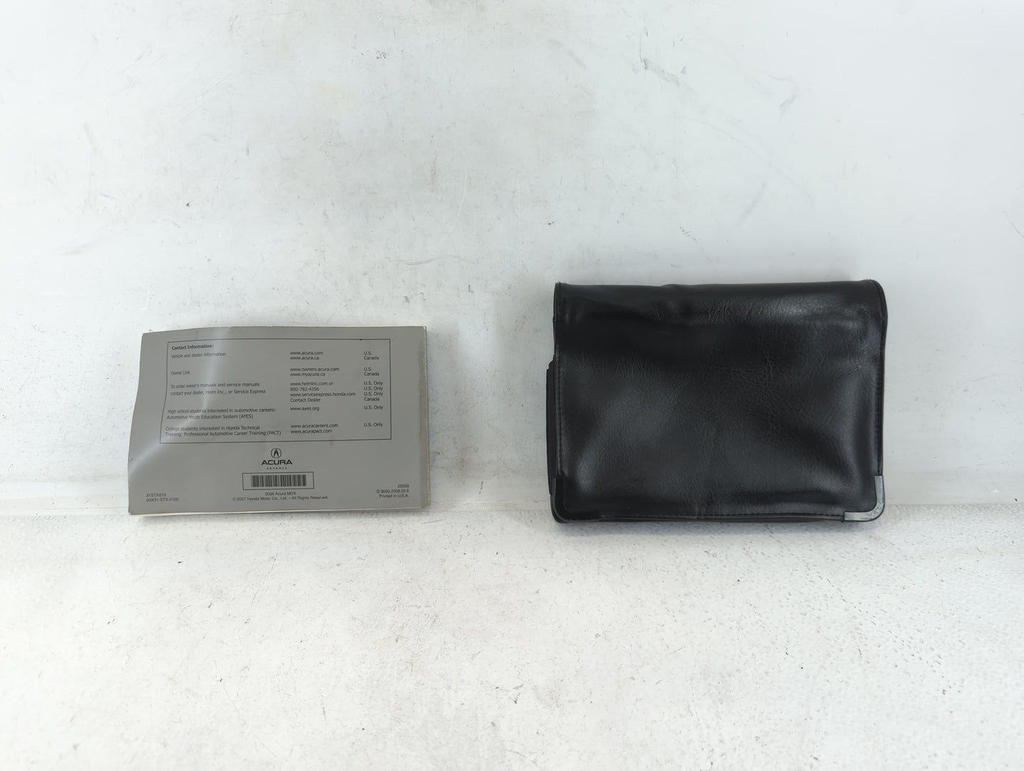 2008 Acura Mdx Owners Manual Book Guide P/N:00X31-STX-6102 31STX610 OEM Used Auto Parts - Oemusedautoparts1.com