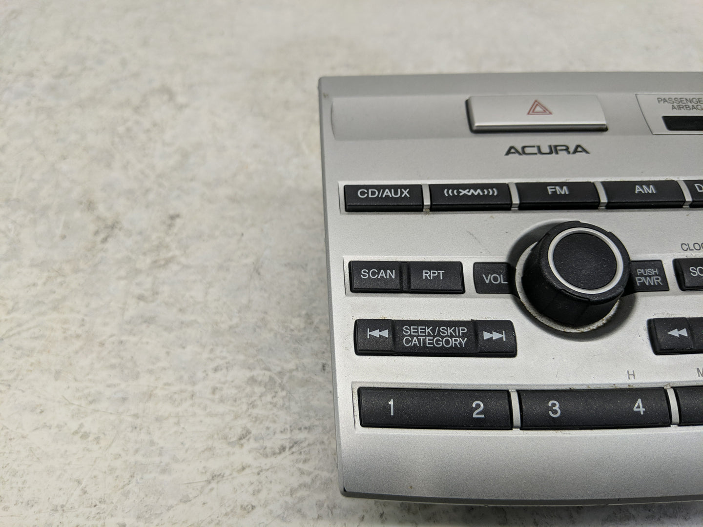 2008-2009 Acura Rdx Radio Control Panel - Oemusedautoparts1.com