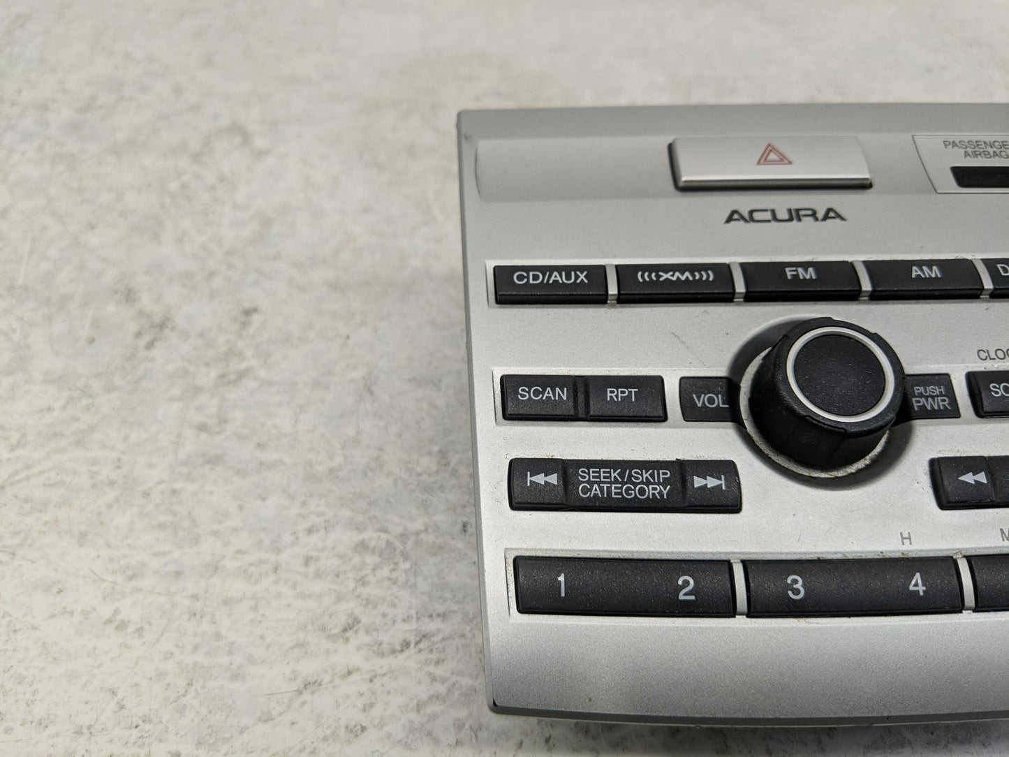 2008-2009 Acura Rdx Radio Control Panel - Oemusedautoparts1.com