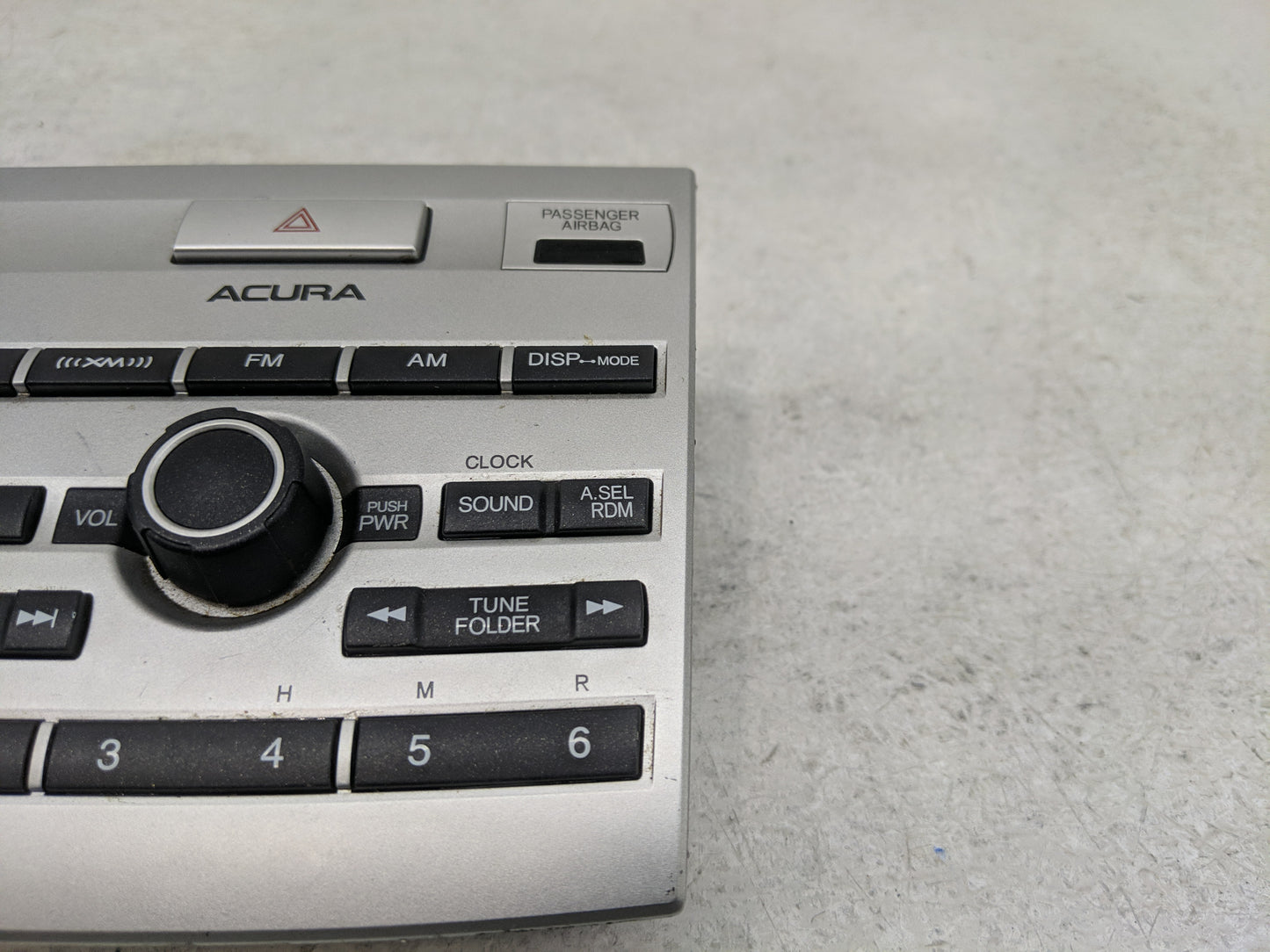 2008-2009 Acura Rdx Radio Control Panel - Oemusedautoparts1.com