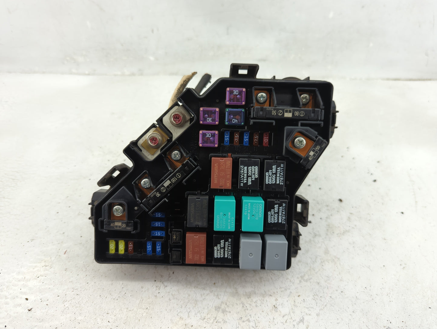 2007-2012 Acura Rdx Fusebox Fuse Box Panel Relay Module P/N:SVAA020V Fits Fits 2007 2008 2009 2010 2011 2012 OEM Used Auto P