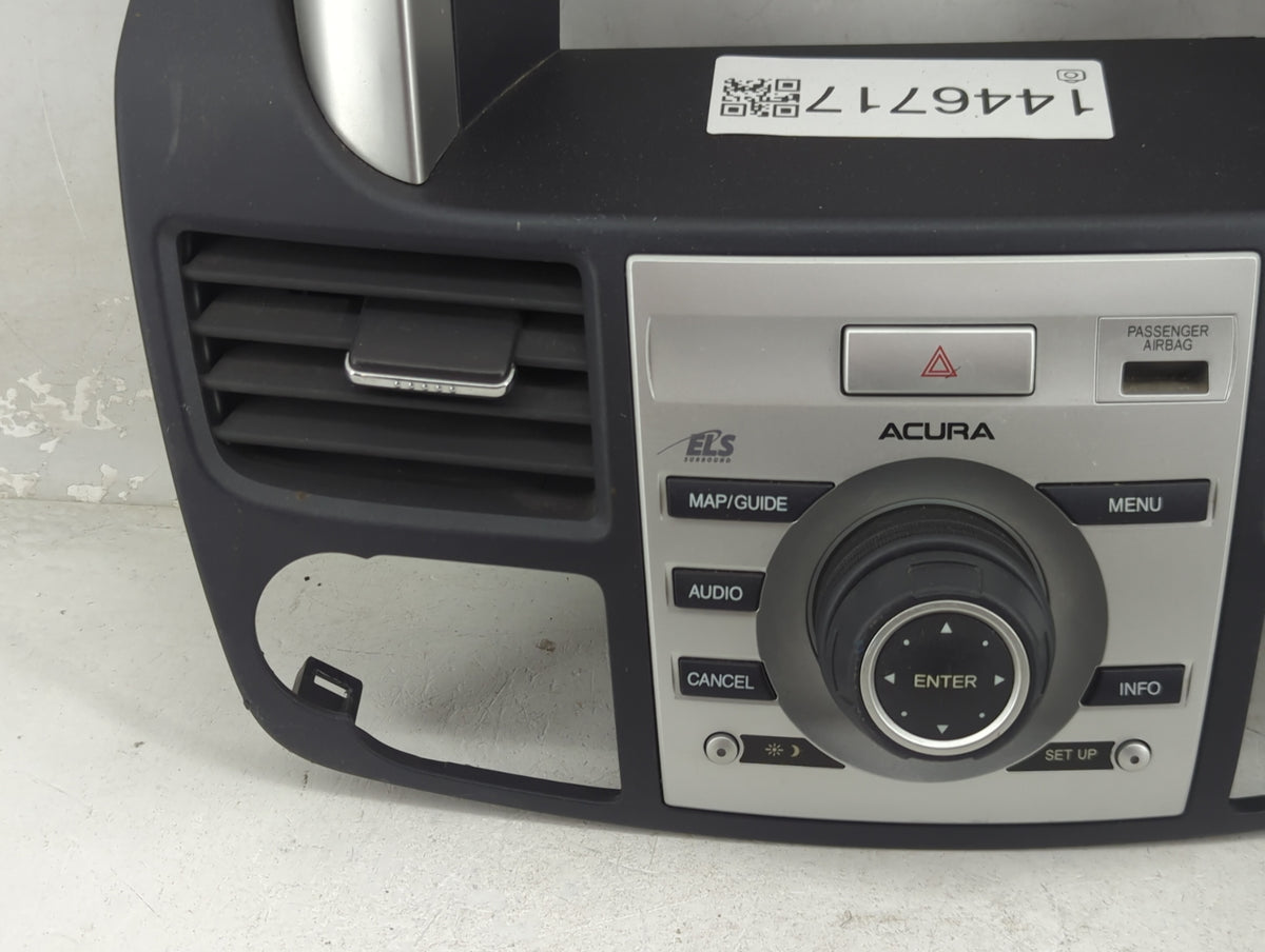 2008-2009 Acura Rdx Radio Control Panel 1446717 - Oemusedautoparts1.com