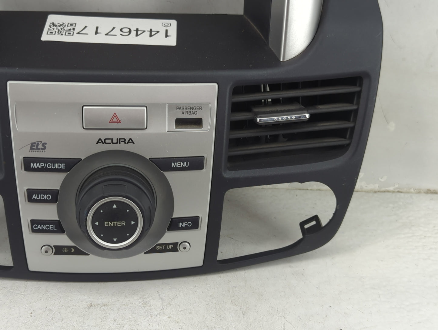 2008 Acura Rdx Radio Control Panel - Oemusedautoparts1.com