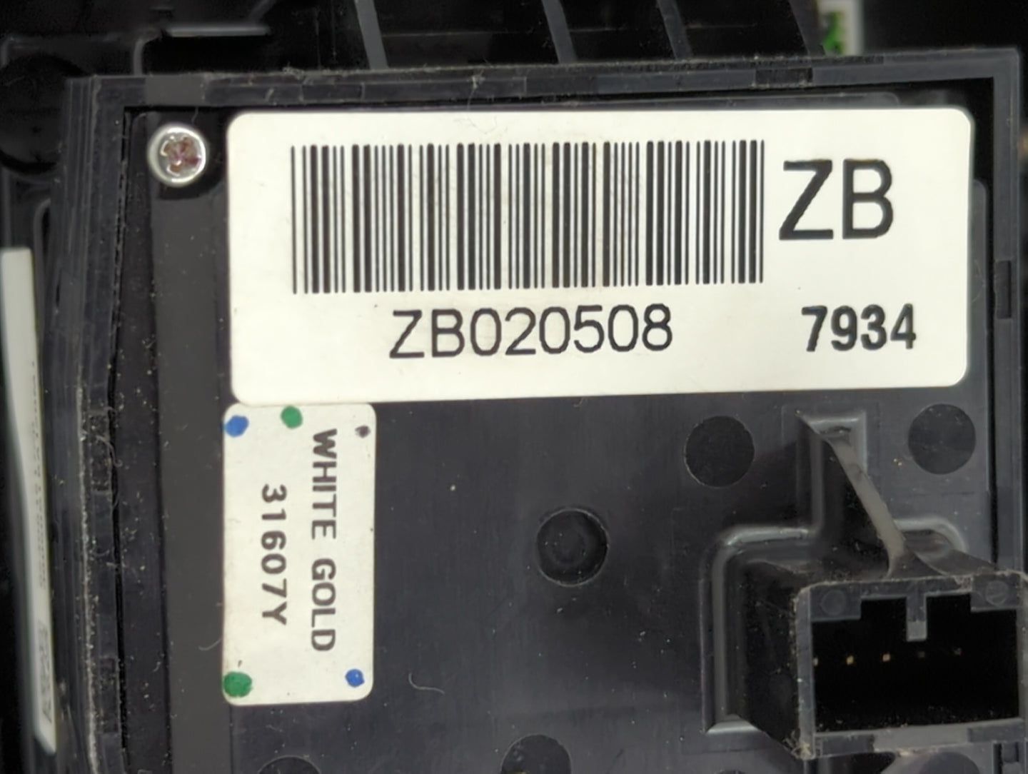 2008 Acura Rdx Radio Control Panel - Oemusedautoparts1.com