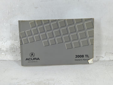 2008 Acura Tl Owners Manual Book Guide P/N:31SEP640 00X31-SEP-6401 OEM Used Auto Parts - Oemusedautoparts1.com