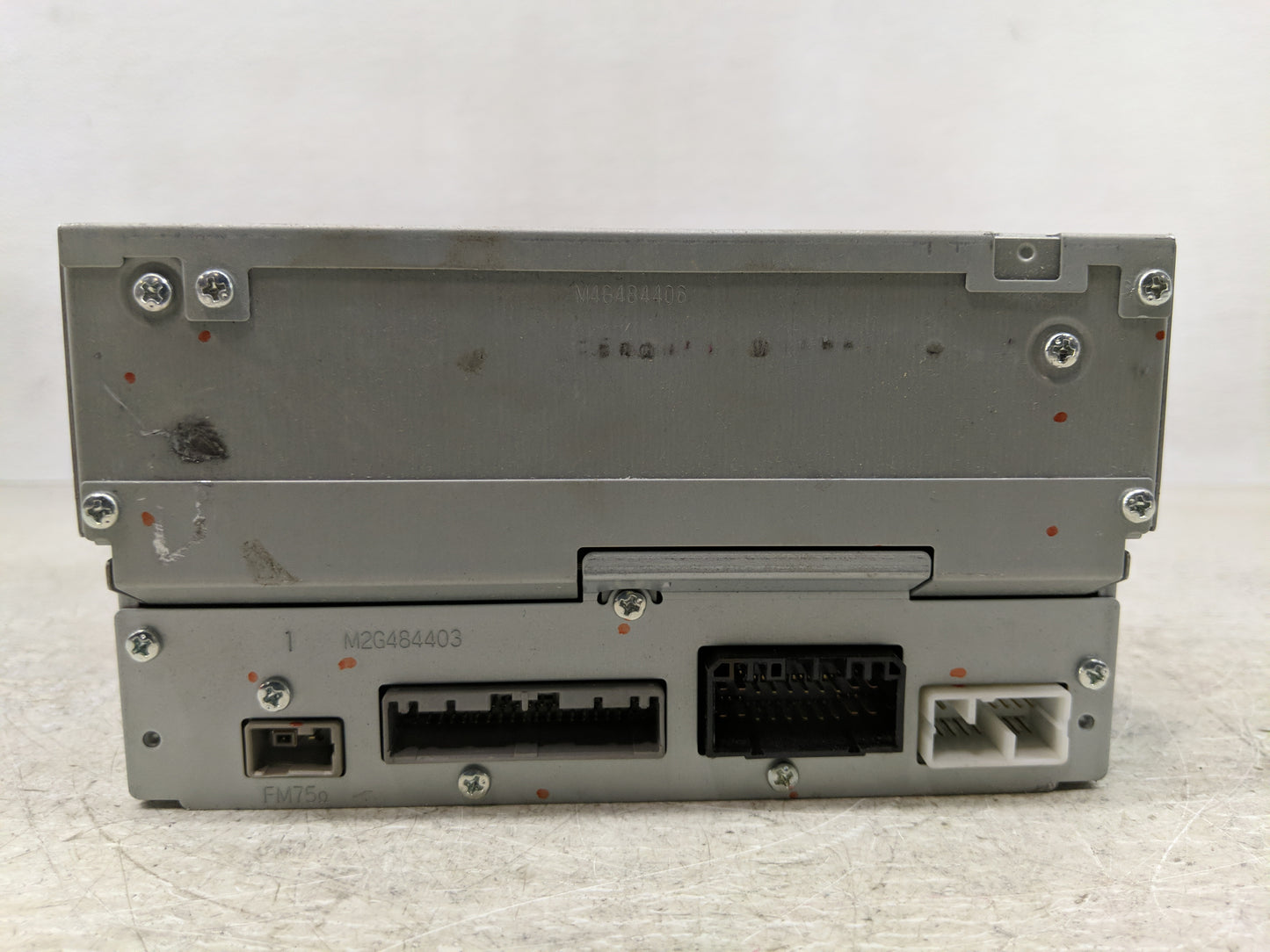 2007-2008 Acura Tl Radio AM FM Cd Player Receiver Replacement P/N:39100-SEP-A100 Fits Fits 2007 2008 OEM Used Auto Parts - O