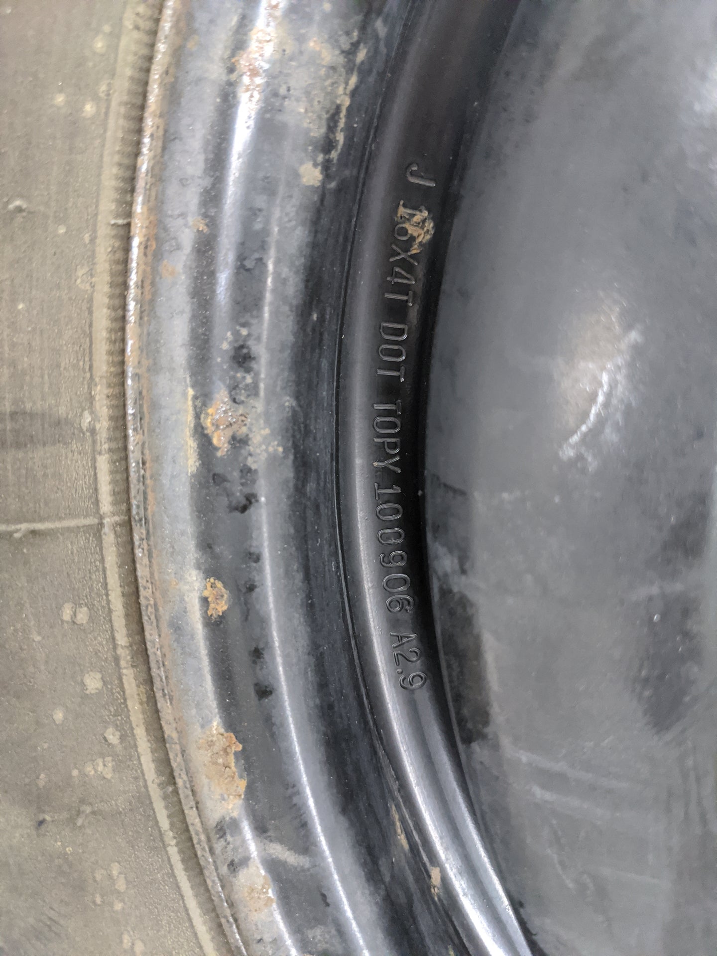 1999-2008 Acura Tl Spare Donut Tire Wheel Rim Oem - Oemusedautoparts1.com