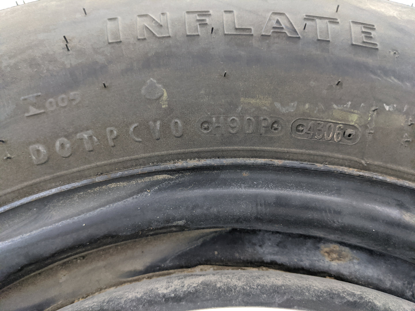 1999-2008 Acura Tl Spare Donut Tire Wheel Rim Oem - Oemusedautoparts1.com