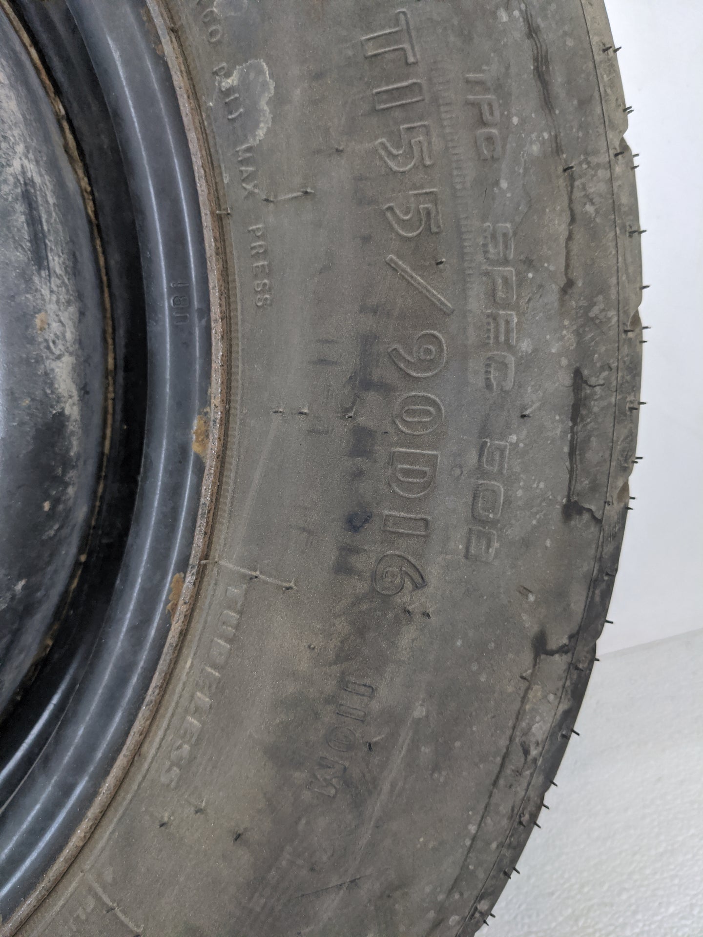 1999-2008 Acura Tl Spare Donut Tire Wheel Rim Oem - Oemusedautoparts1.com