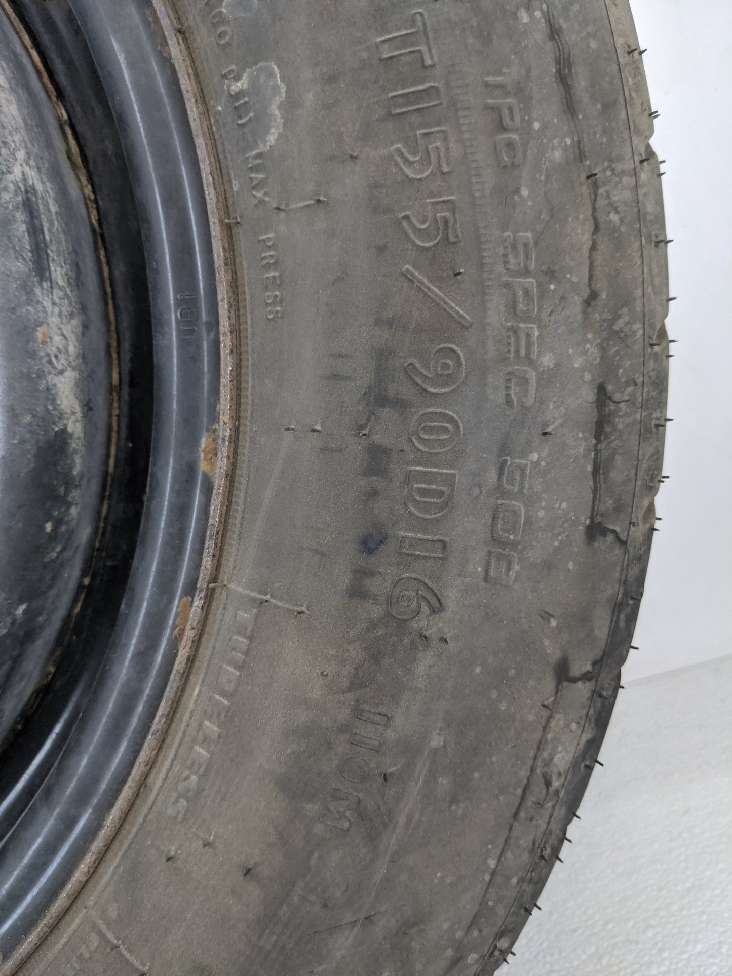 1999-2008 Acura Tl Spare Donut Tire Wheel Rim Oem - Oemusedautoparts1.com