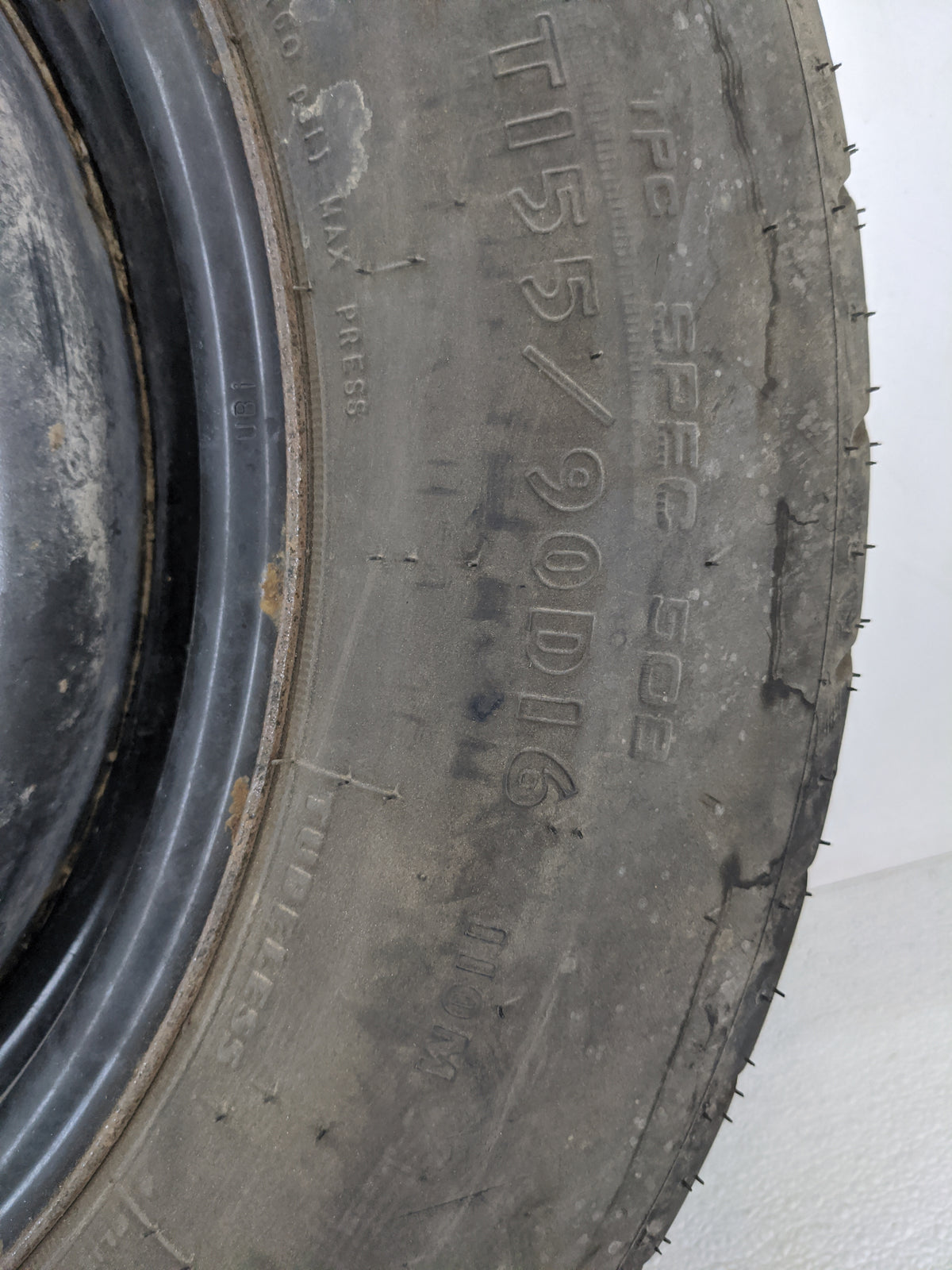 1999-2008 Acura Tl Spare Donut Tire Wheel Rim Oem - Oemusedautoparts1.com