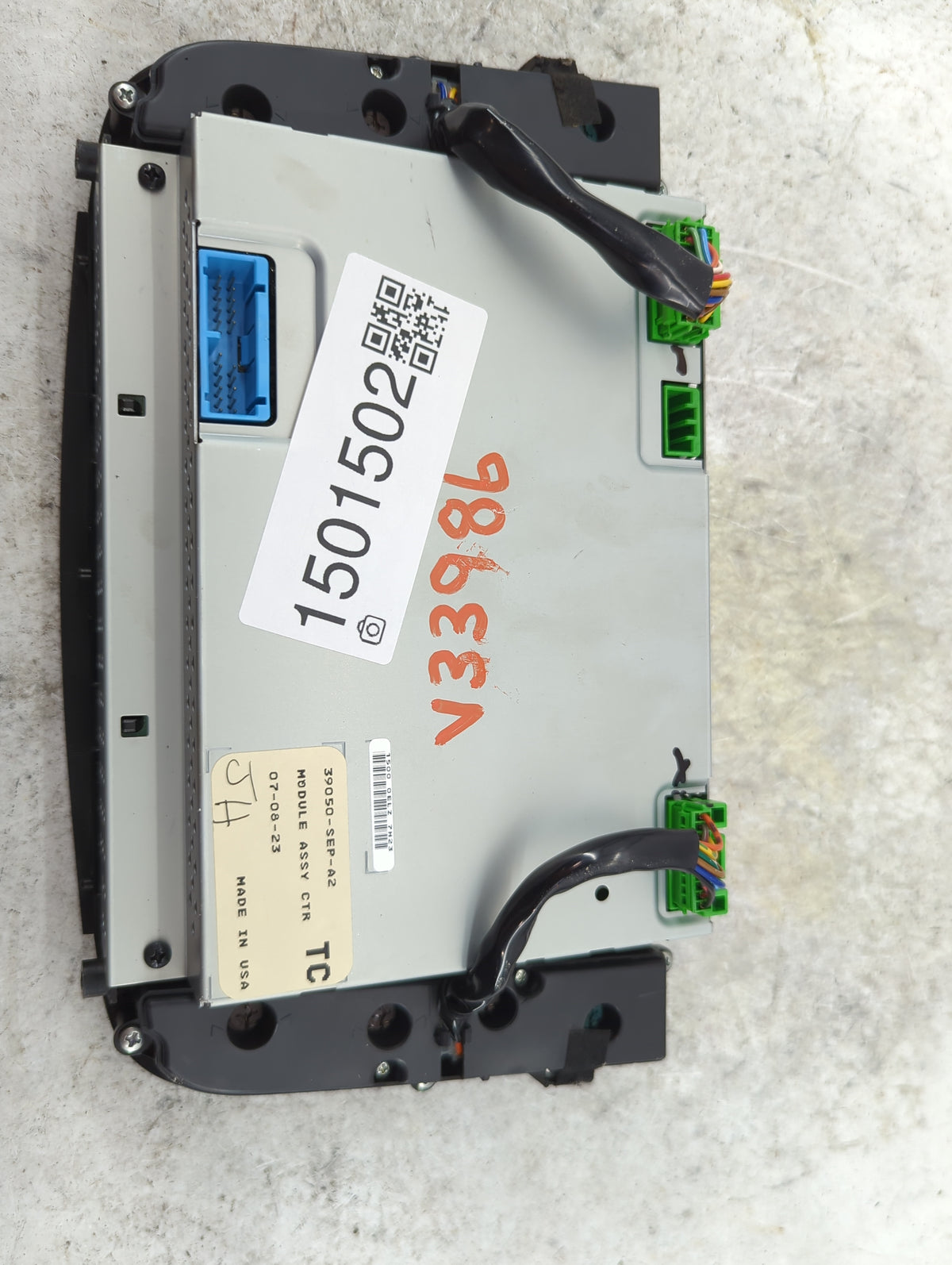 2007-2008 Acura Tl Information Display Screen 1501502 - Oemusedautoparts1.com