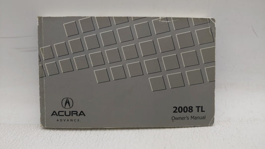 2008 Acura Tl Owners Manual Book Guide P/N:00X31-SEP-6401 OEM Used Auto Parts - Oemusedautoparts1.com