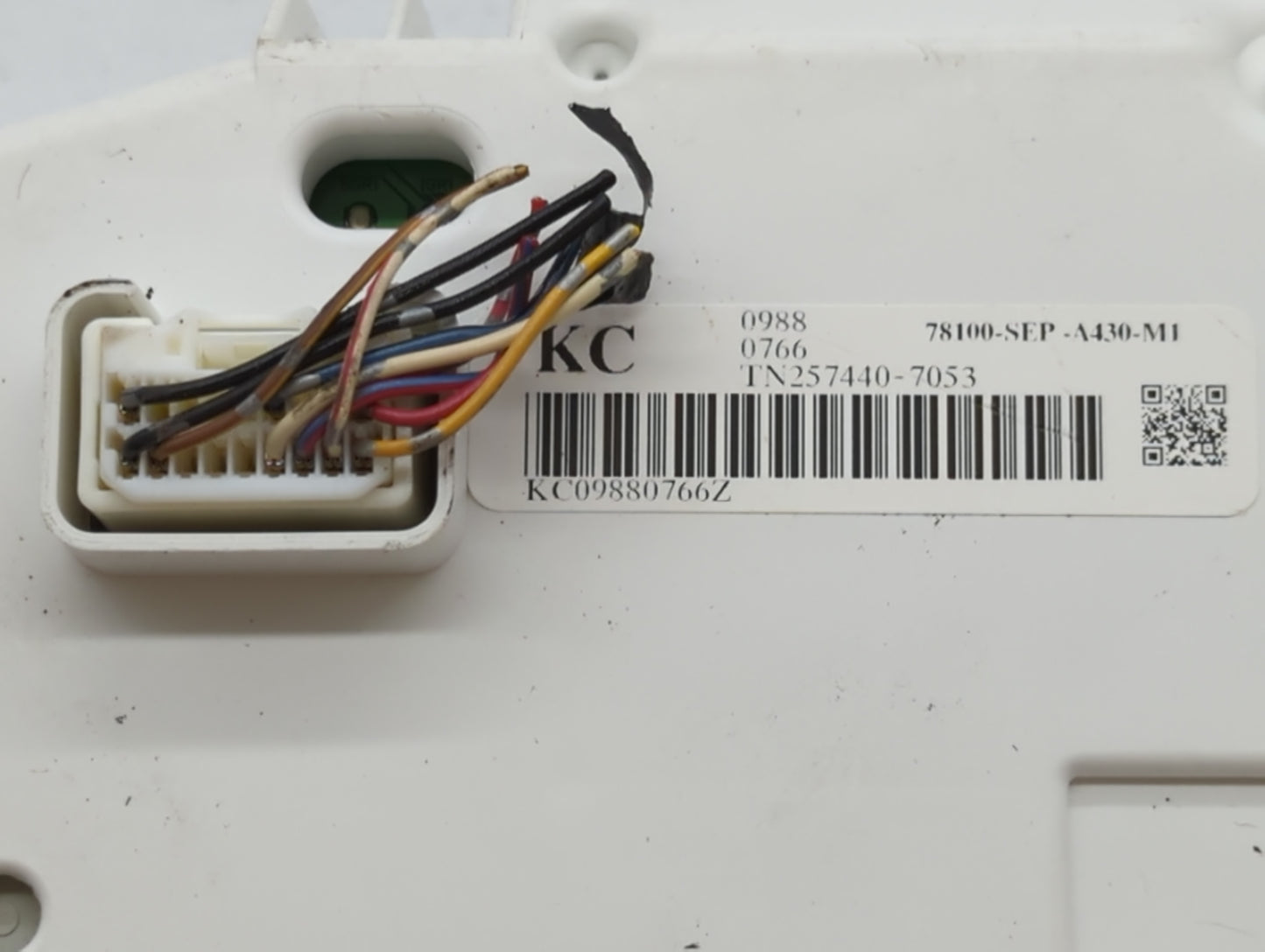 2007-2008 Acura Tl Instrument Cluster Speedometer Gauges P/N:78100-SEP-A430-M1 Fits Fits 2007 2008 OEM Used Auto Parts - Oem