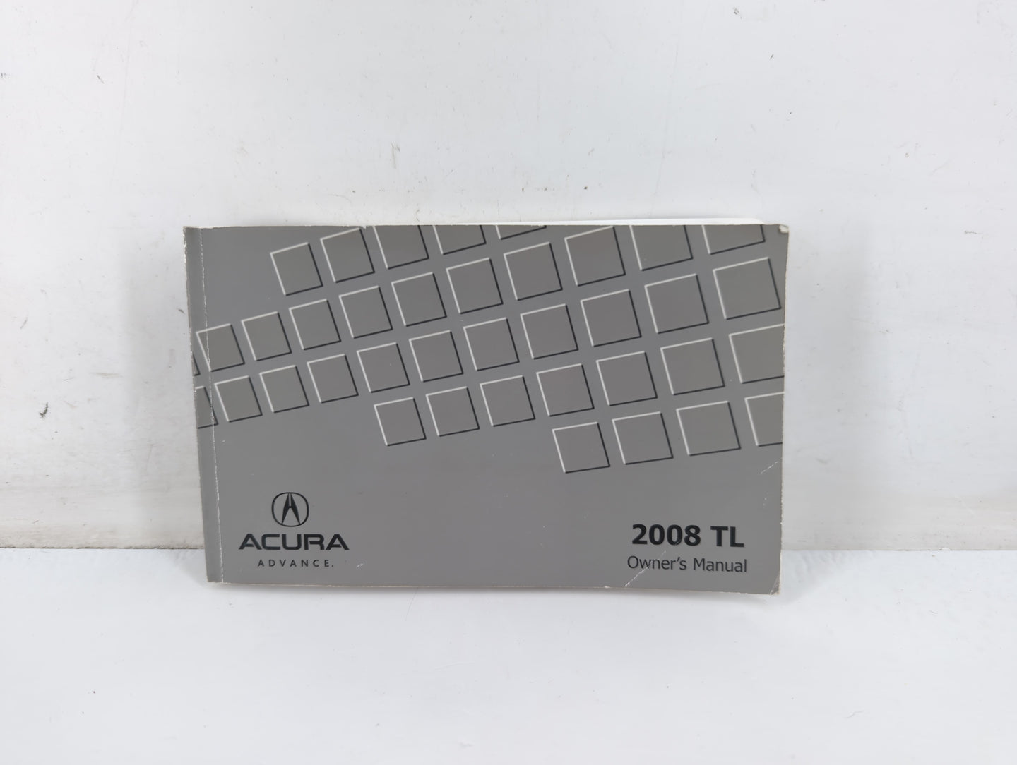 2008 Acura Tl Owners Manual Book Guide P/N:00X31-SEP-6401 31SEP640 OEM Used Auto Parts - Oemusedautoparts1.com
