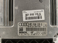 2008-2009 Audi A4 PCM Engine Control Computer ECU ECM PCU OEM P/N:8E1 910 115 G Fits Fits 2008 2009 OEM Used Auto Parts - Oe