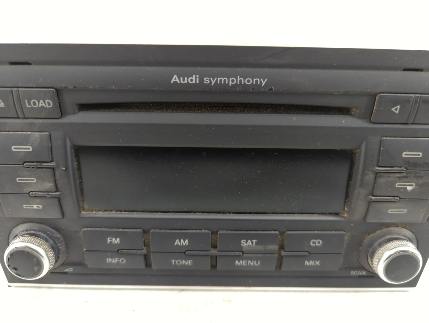 2008 Audi A4 Radio AM FM Cd Player Receiver Replacement P/N:8E0035195AC 7646019380 Fits OEM Used Auto Parts - Oemusedautopar