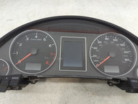 2006-2008 Audi A4 Instrument Cluster Speedometer Gauges Miles: Fits Fits 2006 2007 2008 OEM Used Auto Parts - Oemusedautopar