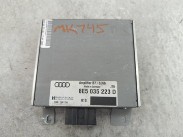 2008 Audi A4 Radio Speaker Amplifier 8e5035223d|b7/6366 - Oemusedautoparts1.com