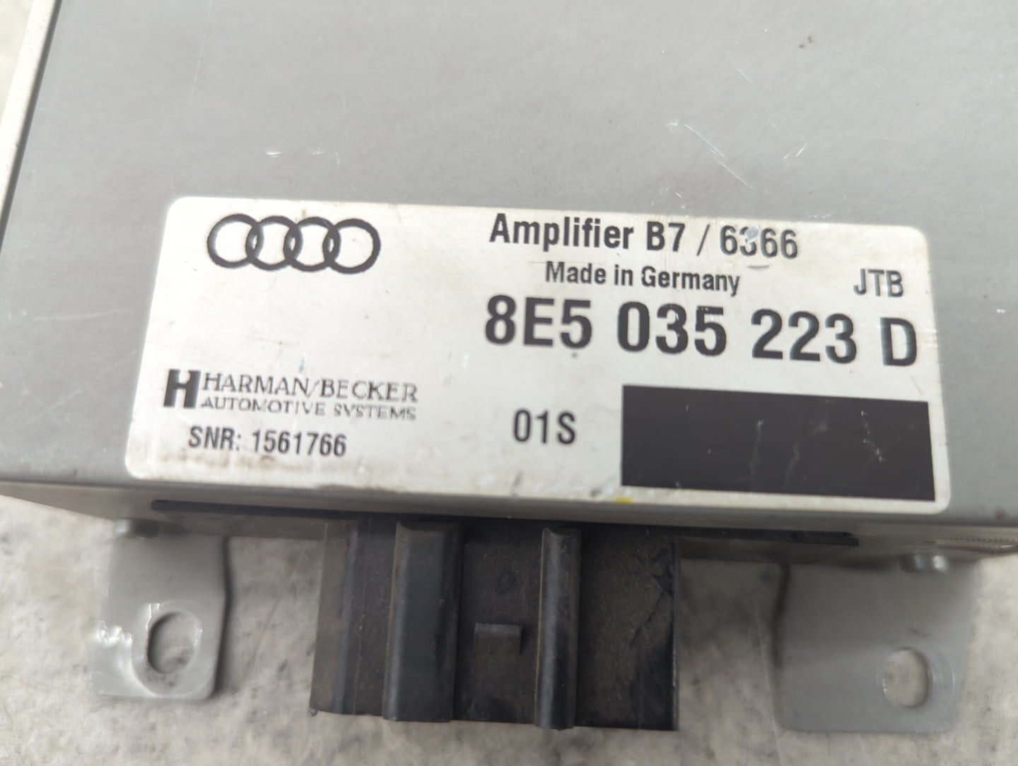 2008 Audi A4 Radio Speaker Amplifier 8e5035223d|b7/6366 - Oemusedautoparts1.com