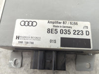 2008 Audi A4 Radio Speaker Amplifier 8e5035223d|b7/6366 - Oemusedautoparts1.com